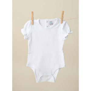Baby Girl Birth Announcement Embroidered Bodysuit