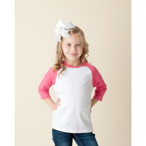 Pink Minnie Themed Appliqued Birthday Girl Ruffle Shirt