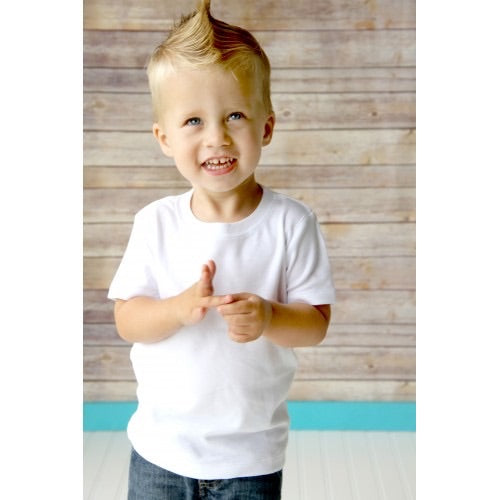 Seersucker Baby Shark Themed Appliqued Birthday Boy Shirt